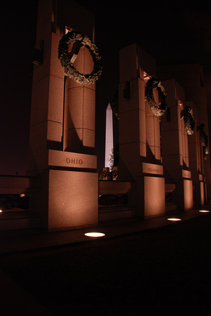 Washington Monument, WWII Memorial