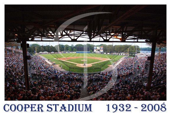 Cooper Stadium Postcard