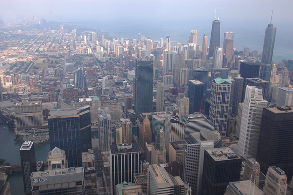 View from Sears Tower Skydeck