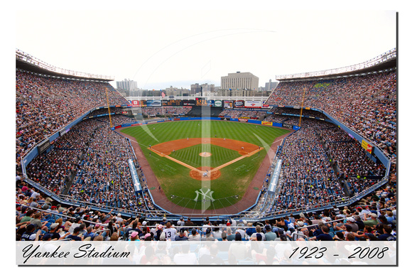 Yankee Stadium Postcard