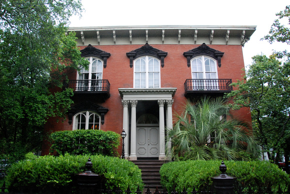 The Mercer Williams House in Savannah, GA